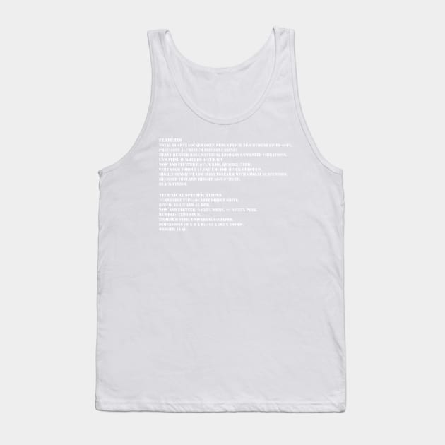 1210 specs Tank Top by timtopping